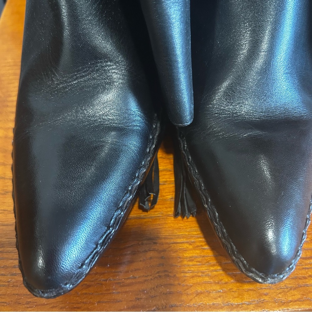 Frye boots womens size 10M black F5012E05 cowgirl western soft leather cowgirl - Picture 16 of 16